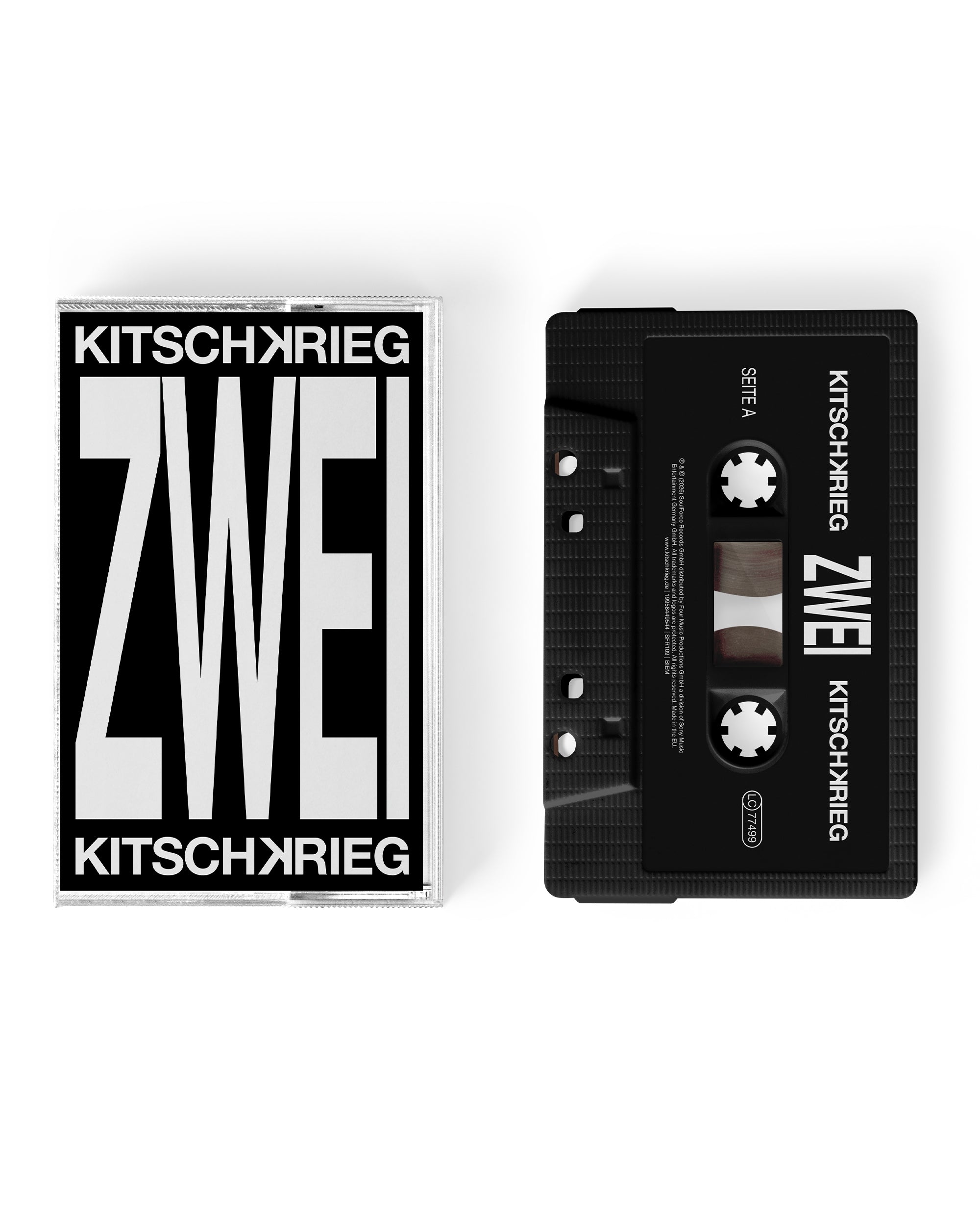 PRE-ORDER // „KITSCHKRIEG ZWEI“ ALBUM – TAPE