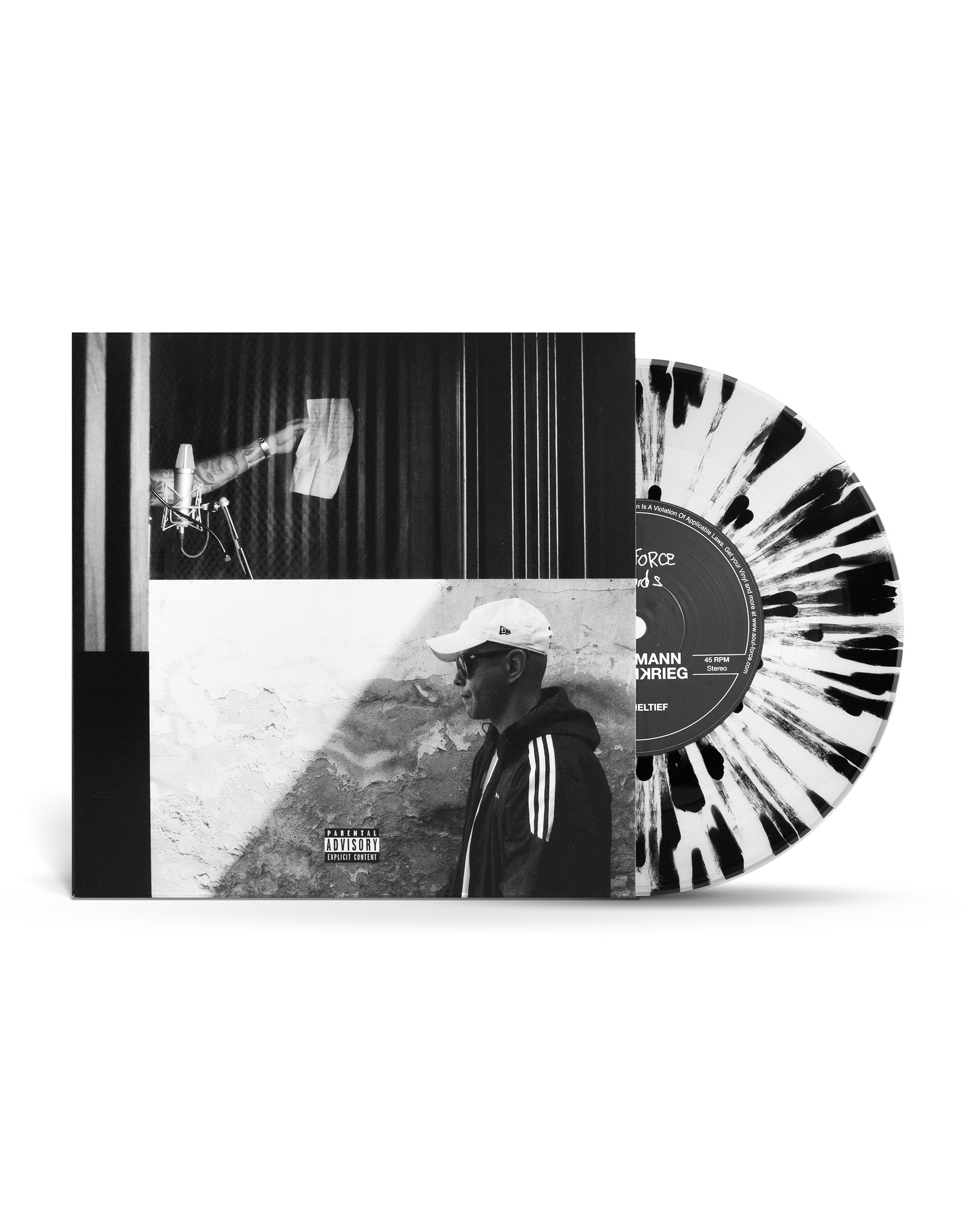 Trettmann × KITSCHKRIEG "KNÖCHELTIEF / GRAUER BETON" SINGLE – 7"