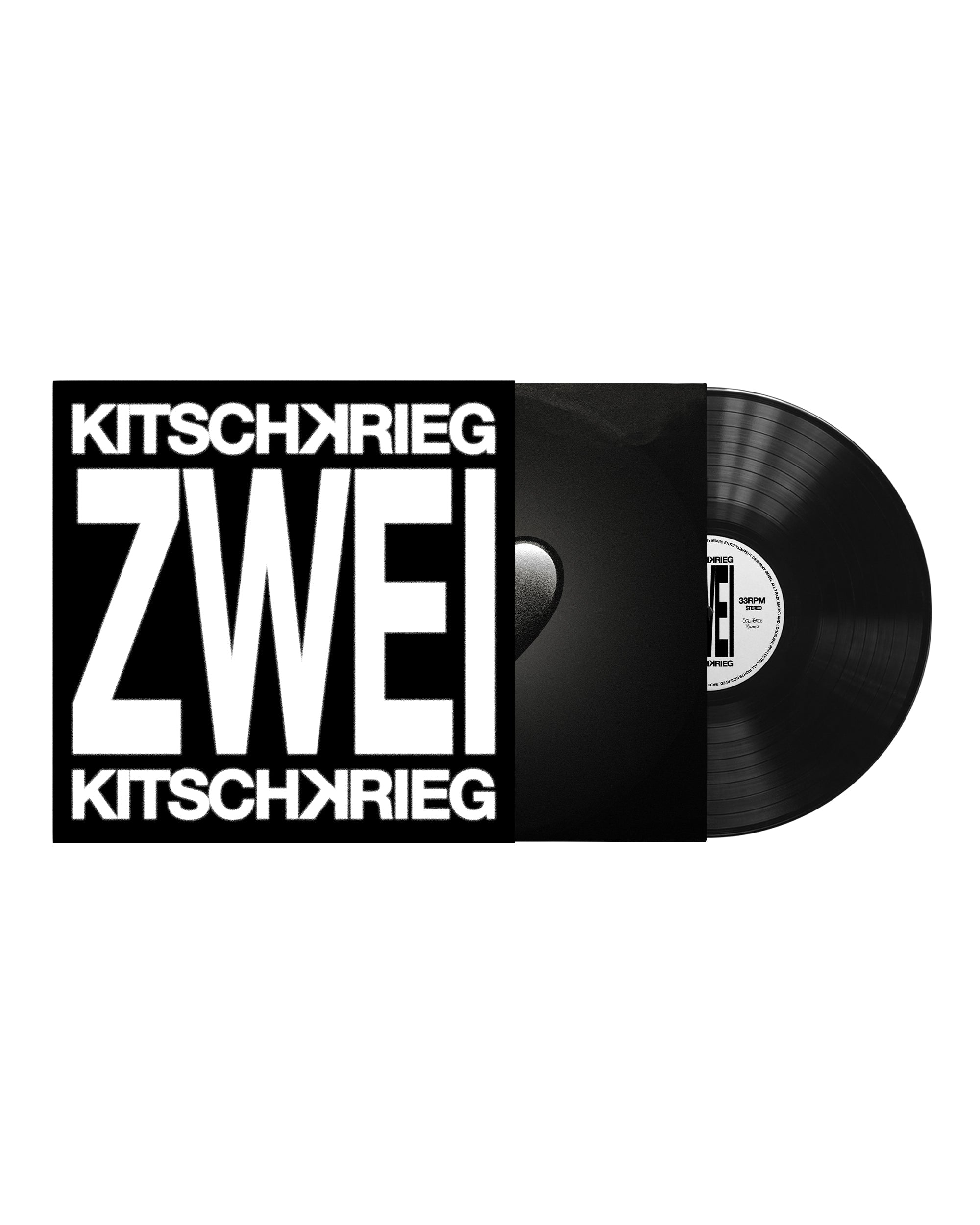 „KITSCHKRIEG ZWEI“ ALBUM – VINYL (SIGNIERT)